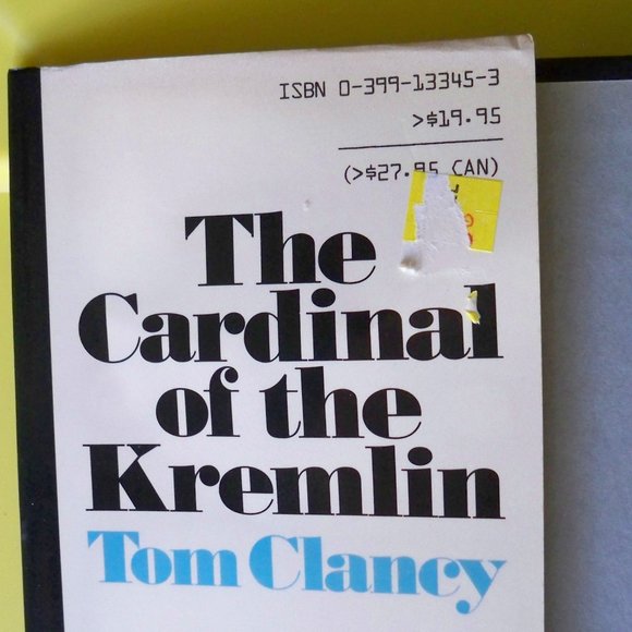 tom clancy the cardinal of the kremlin book - Picture 3 of 3
